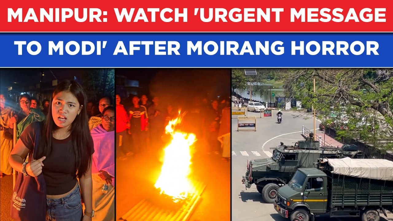 Manipur: &lsquo;Urgent Message&rsquo; To PM Modi By Licypriya Kangujam| &lsquo;Indefinite Curfew&rsquo; After Moirang Horror