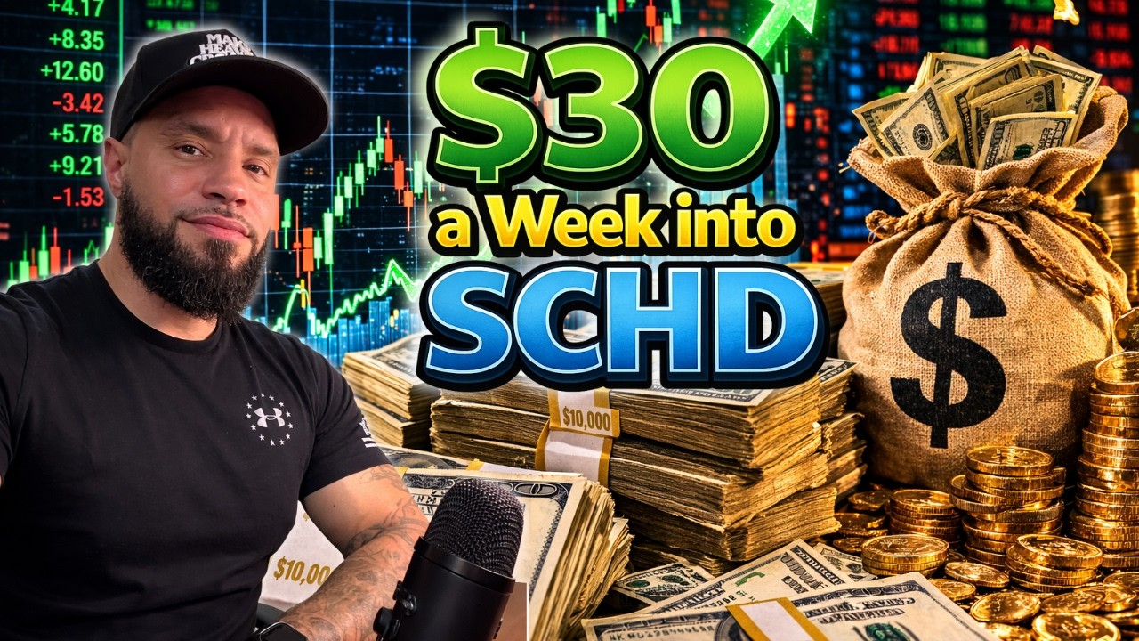 I invested $30 a week into SCHD for 18 weeks. Here's the results.