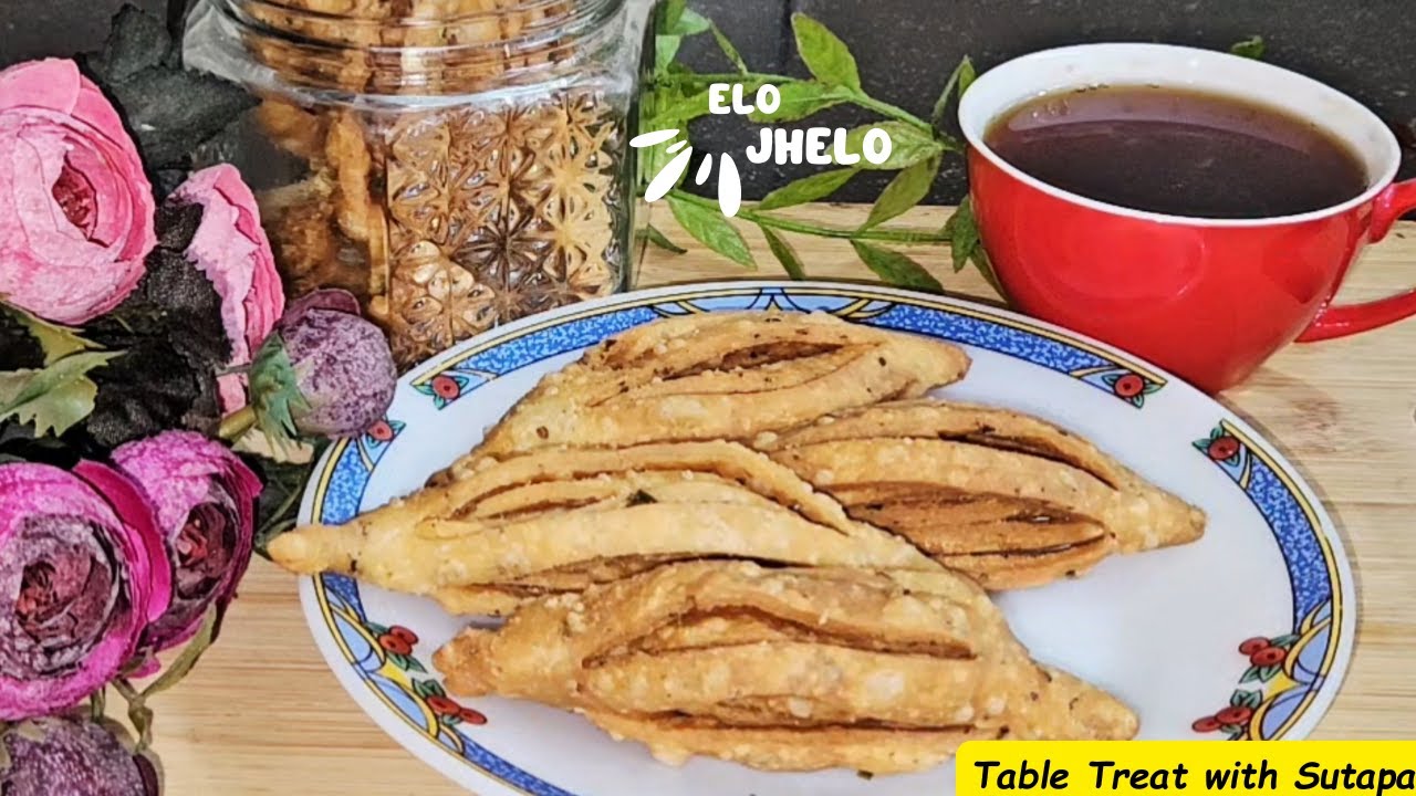 Elo-Jhelo Age Old Bengali Namkeen | Namkeen Recipe | Bengali Snack Recipe