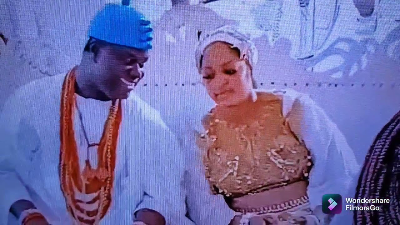 (Love & Intimacy) Ooni Of Ife & Queen Naomi ogunwusi @ Olojo Festival 2021.