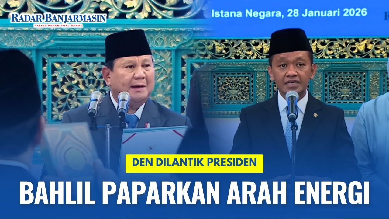 Bahlil Bicara Nuklir dan Ketahanan Energi Usai Pelantikan Dewan Energi Nasional