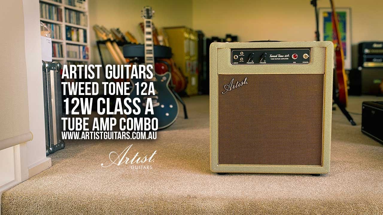Artist Guitars: TWEED TONE 12A 12W Class A Tube Amp Combo
