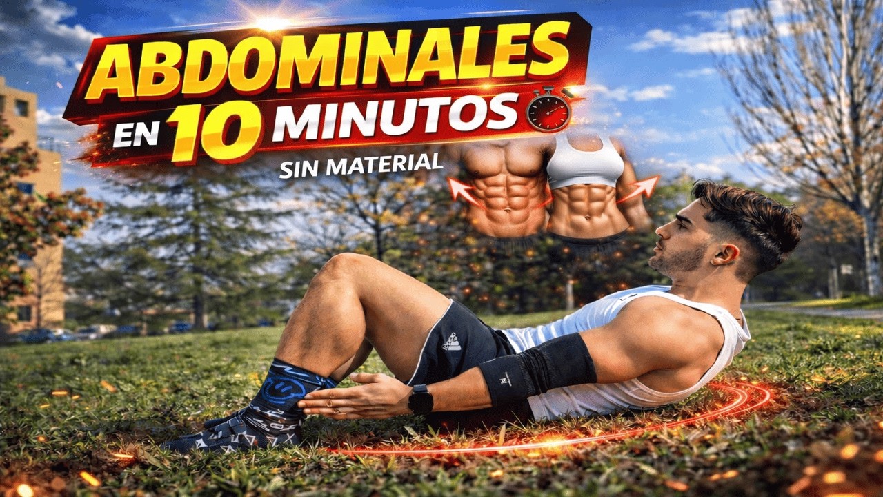 ABDOMINALES en 10 MIN 🔥 Rutina intensa en casa | Entrena conmigo