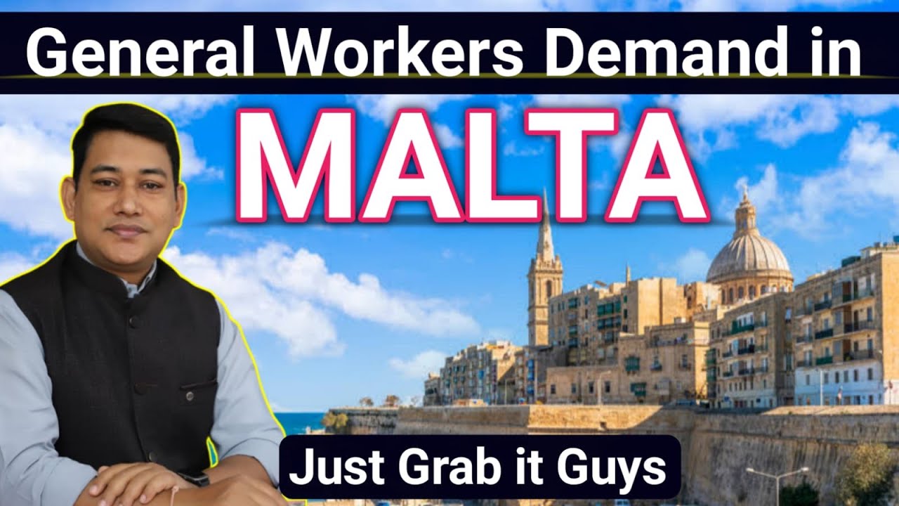 General Workers Demand in Malta || How to get General worker Jobs in Malta || Jobs in MALTA