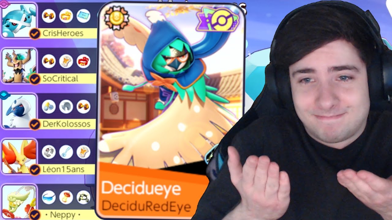I'm about to ruin this DECIDUEYE Main's Day feat. Leon | Pokemon Unite