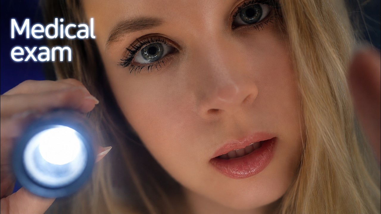 ASMR ОЧЕНЬ крупный план медицинского осмотра 🩺