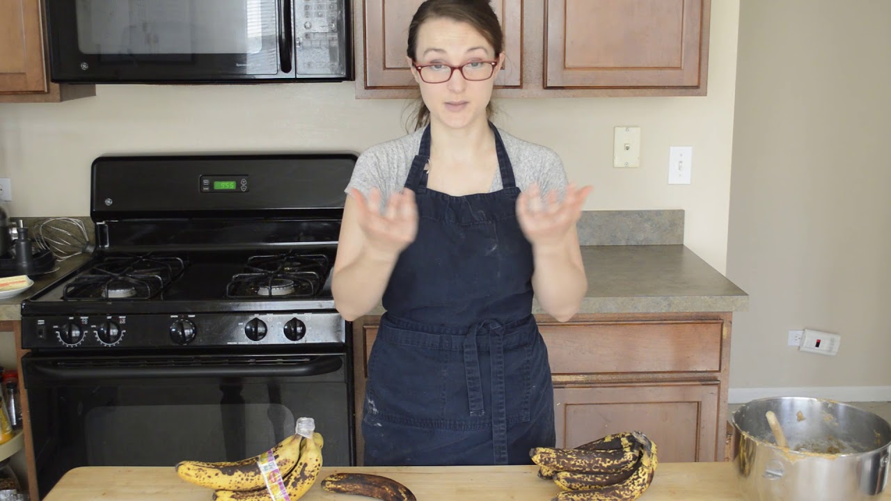 Freshly Milled Whole Grain Banana Bread