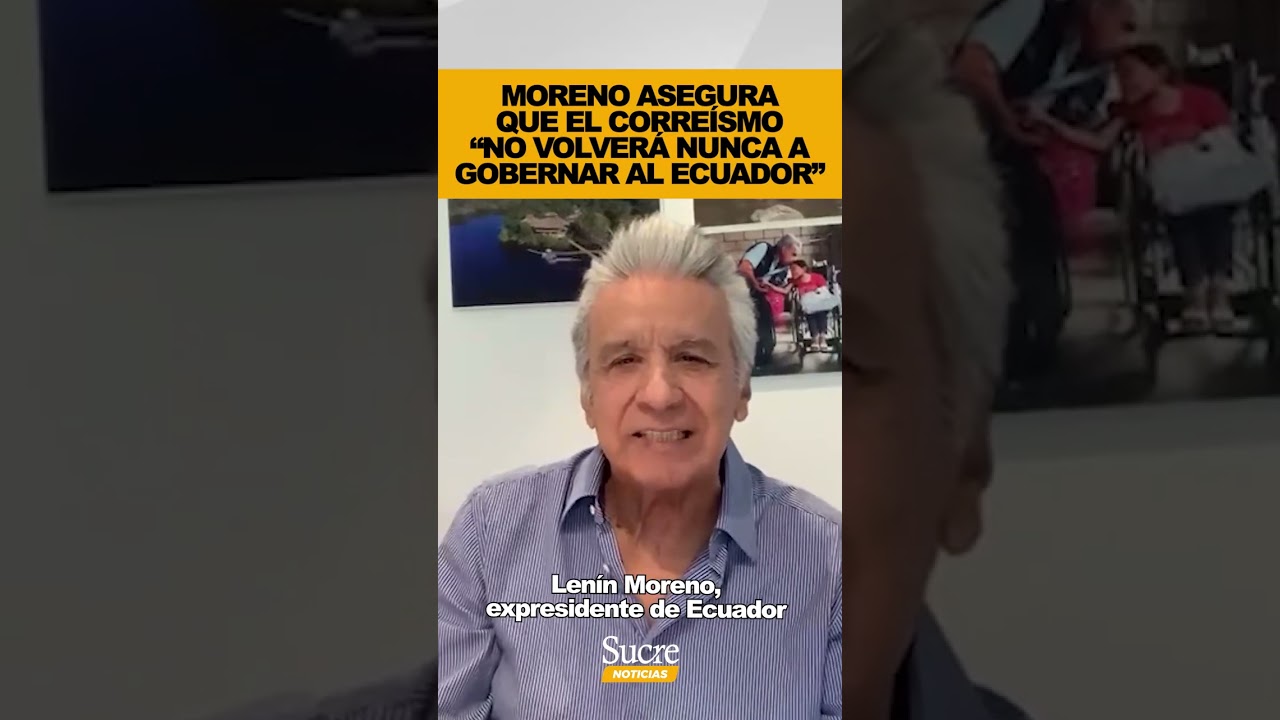 🫣 Len&iacute;n Moreno arremete contra Rafael Correa, Andr&eacute;s Arauz y Luisa Gonz&aacute;lez 🫢