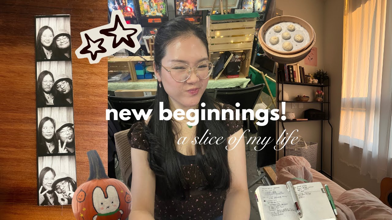life in my 20s vlog 🍵  job hunting, craft market, making chocolate dumplings, pumpkin painting