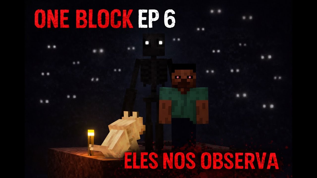 CONSTRUINDO MINHA CASA SENDO OBSERVADO | One Block EP.6