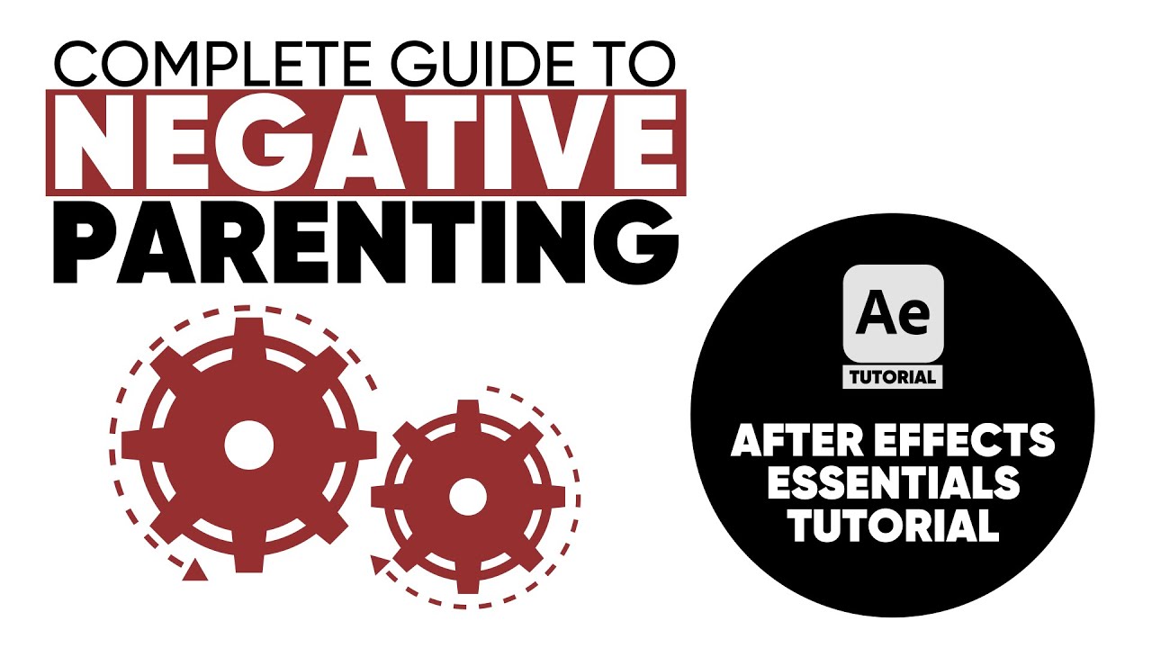 NEGATIVE PARENTING in After Effects | Adobe Tutorial