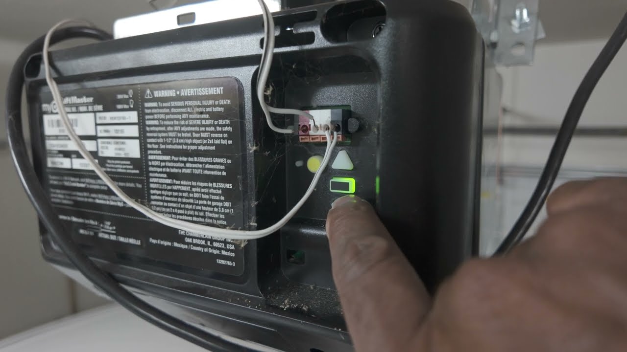 How to reset your LiftMaster Garage Door Opener