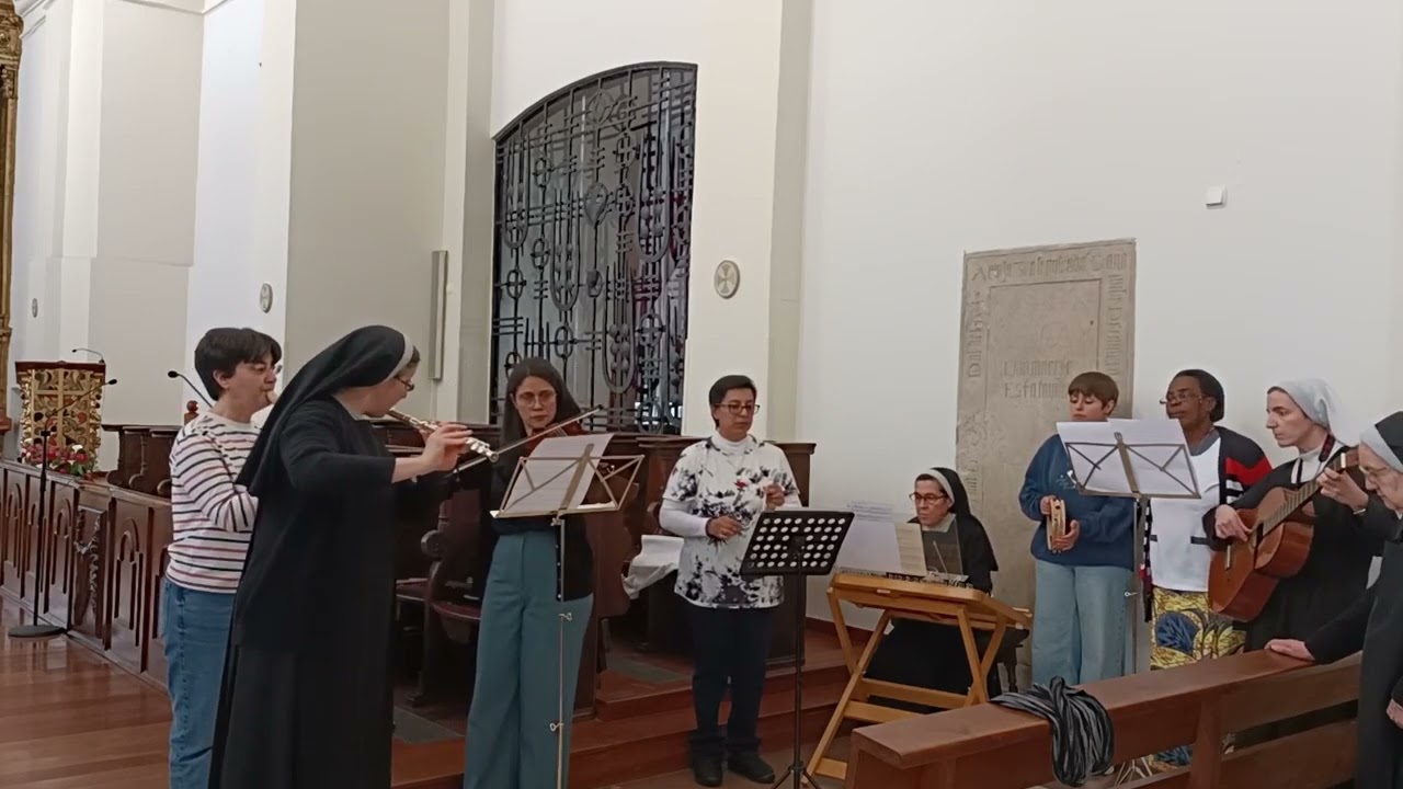 Música en el Monasterio. Alta Trinita beata. Monjas benedictinas de León.