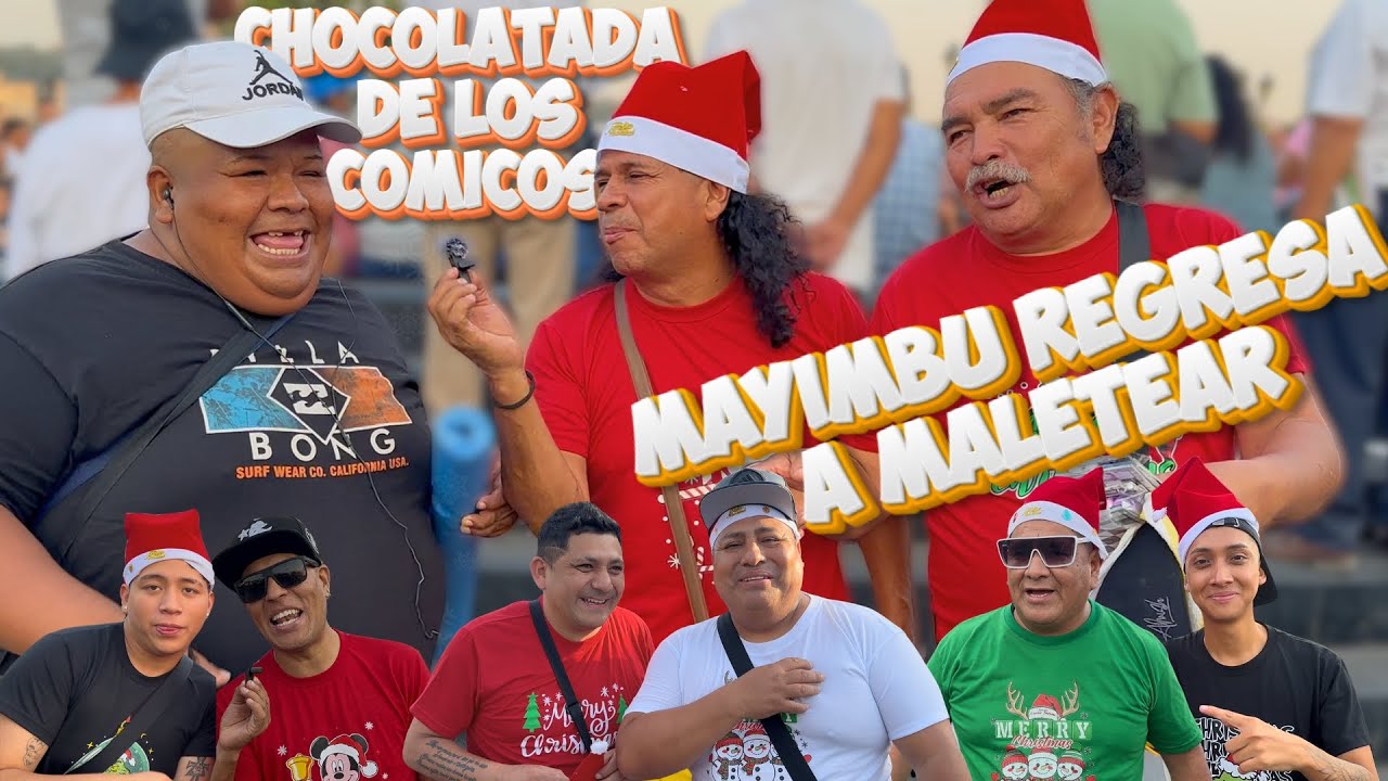 LA GRAN CHOCOLATADA DE LOS COMICOS DE CHABUCA🎄✨