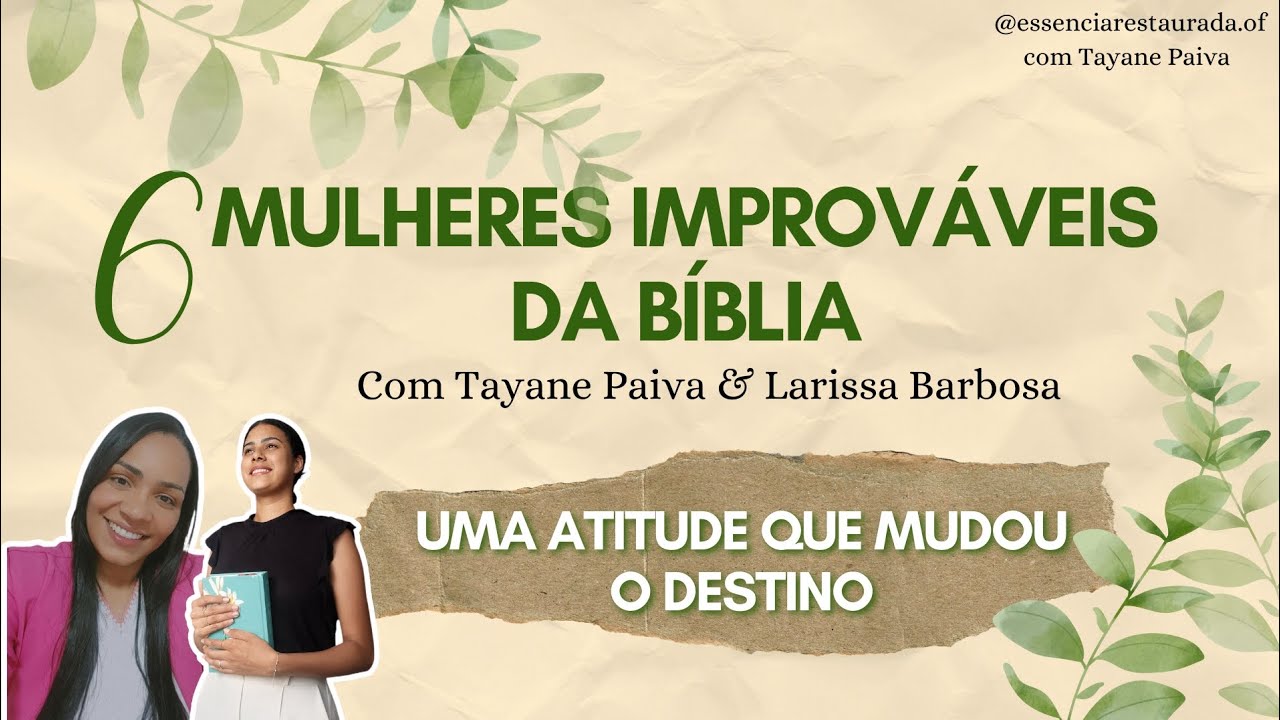 Deus Escolheu Uma Mulher Comum Para Um Propósito Extraordinário.