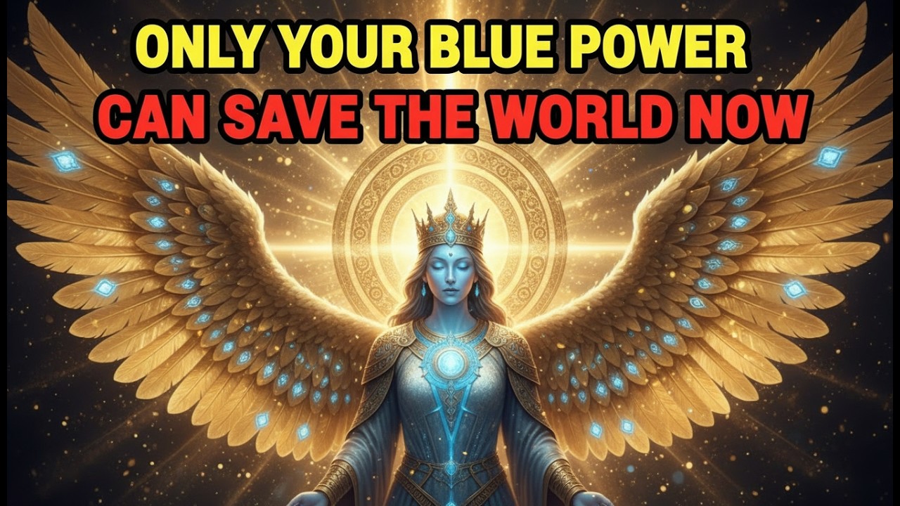 Chosen One, Only Your Blue Power Can Save the World Now — Step Into Your Divine Purpose 💙🌍
