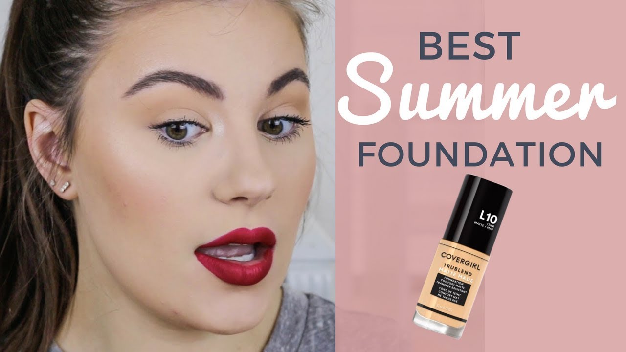 COVERGIRL TRUBLEND MATTE MADE FOUNDATION REVIEW