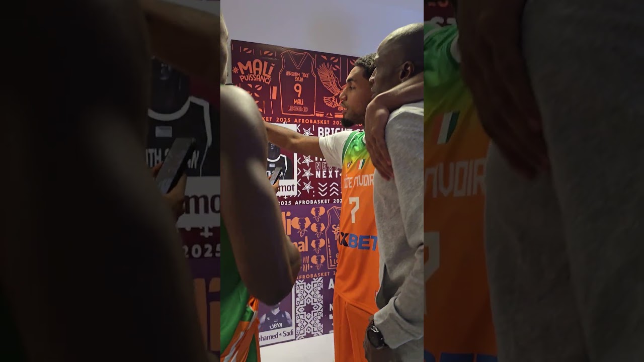 C&ocirc;te d'Ivoire Basketball - MEDIA DAY - FIBA Afrobasket 2025