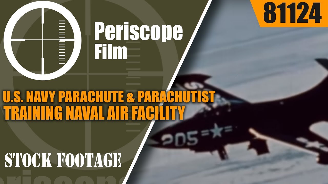 U.S. NAVY PARACHUTE & PARACHUTIST TRAINING  NAVAL AIR FACILITY EL CENTRO  CALIFORNIA  1960 81124