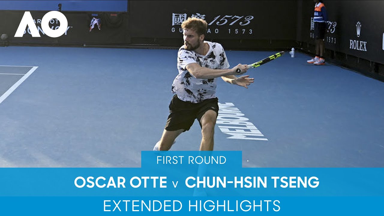 Oscar Otte v Chun-hsin Tseng Extended Highlights (1R) | Australian Open 2022