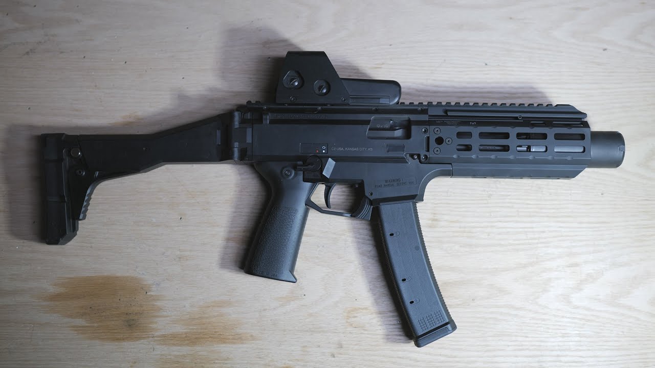Customized CZ Scorpion: Suppressed