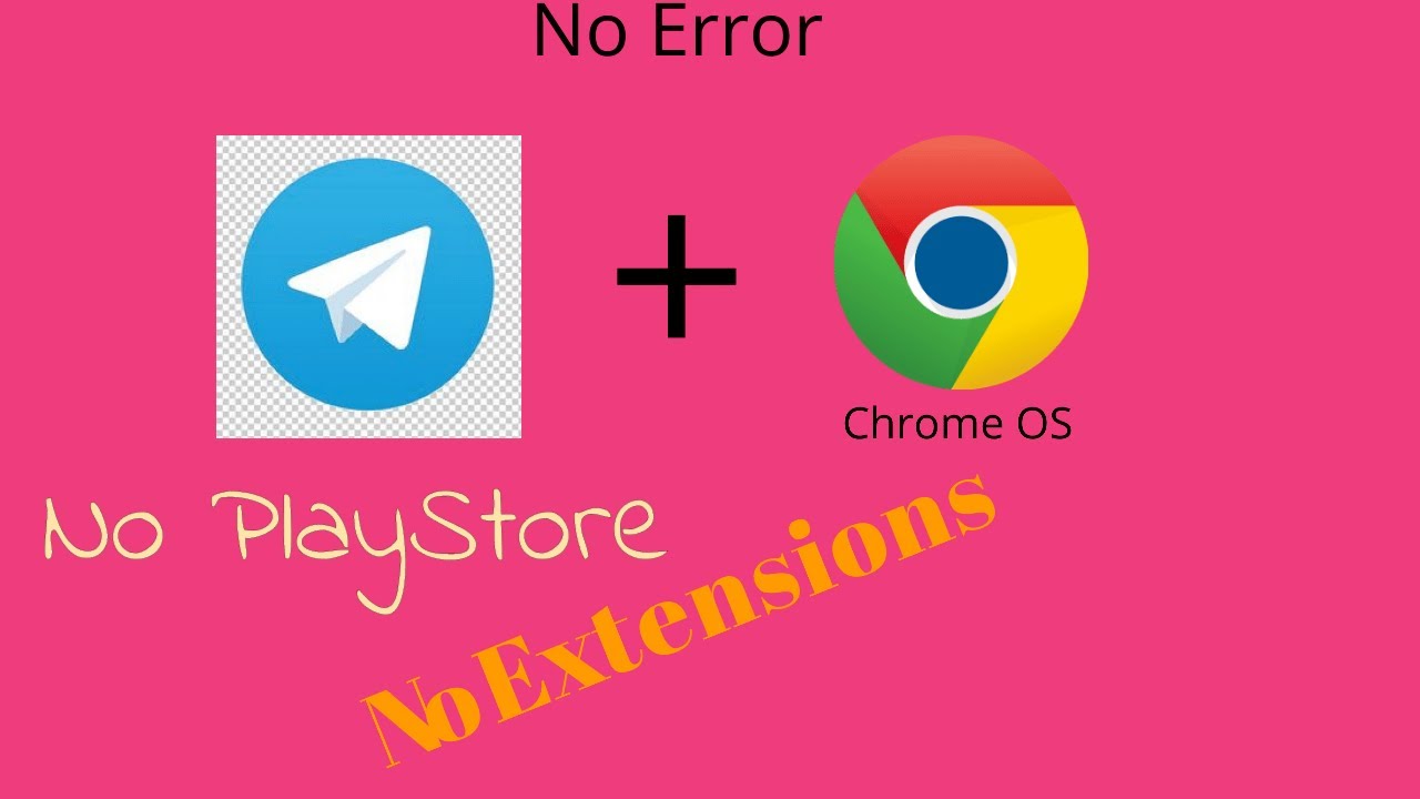 How to install telegram in chromebook without playstore and without extensions