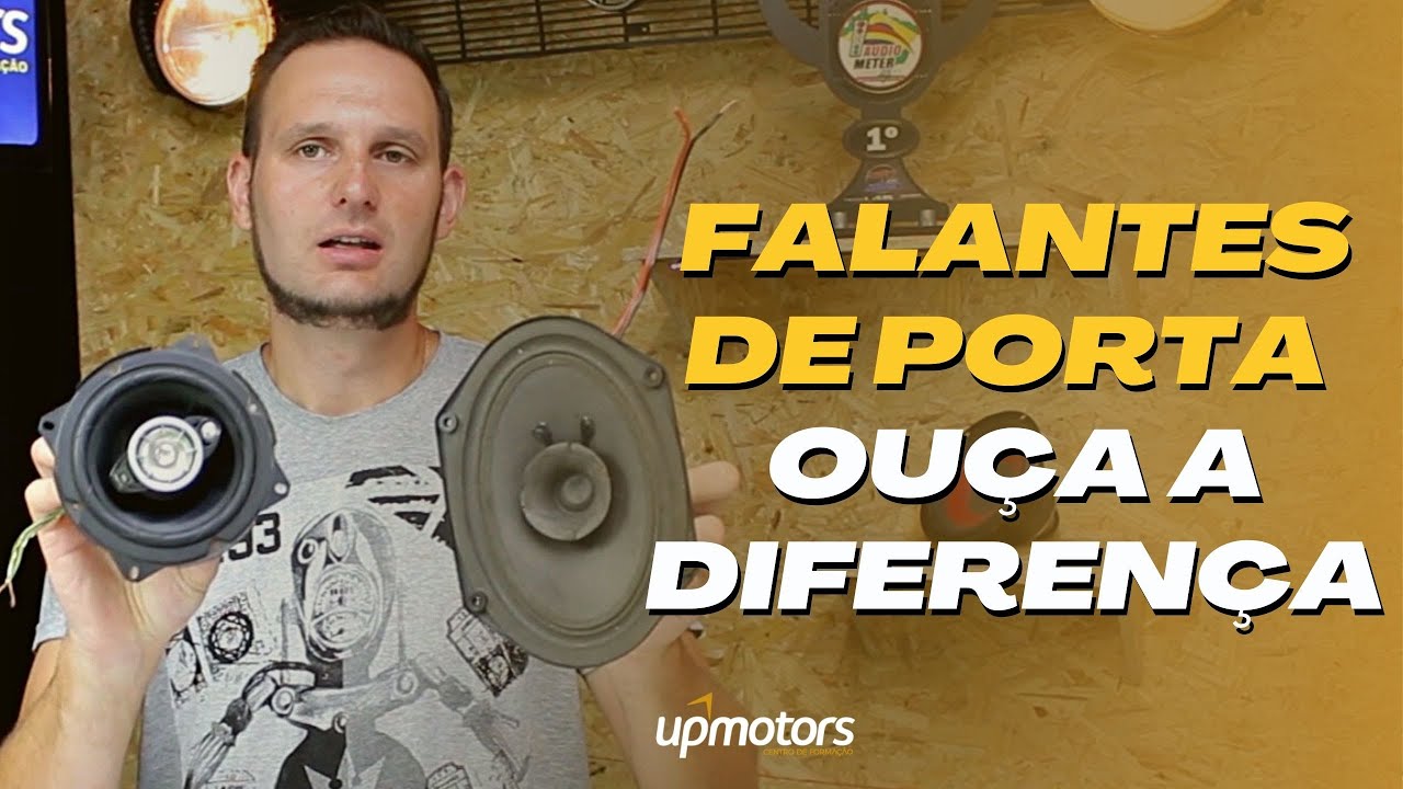 Veja a Diferença entre os FALANTES de PORTA ; UPMOTORS