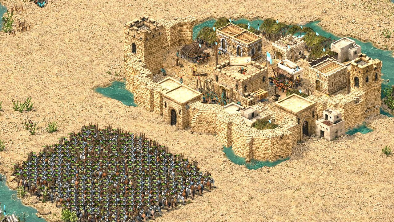 Stronghold Crusader Definitive Edition - 3. River Island | Trail of the Lamb