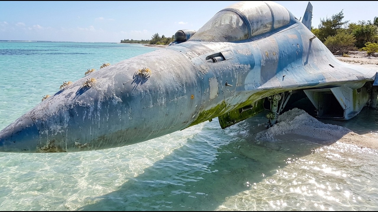 Restoring an Abandoned Su 30 Fighter Jet &bull; Complete Island Recovery & Rebuild