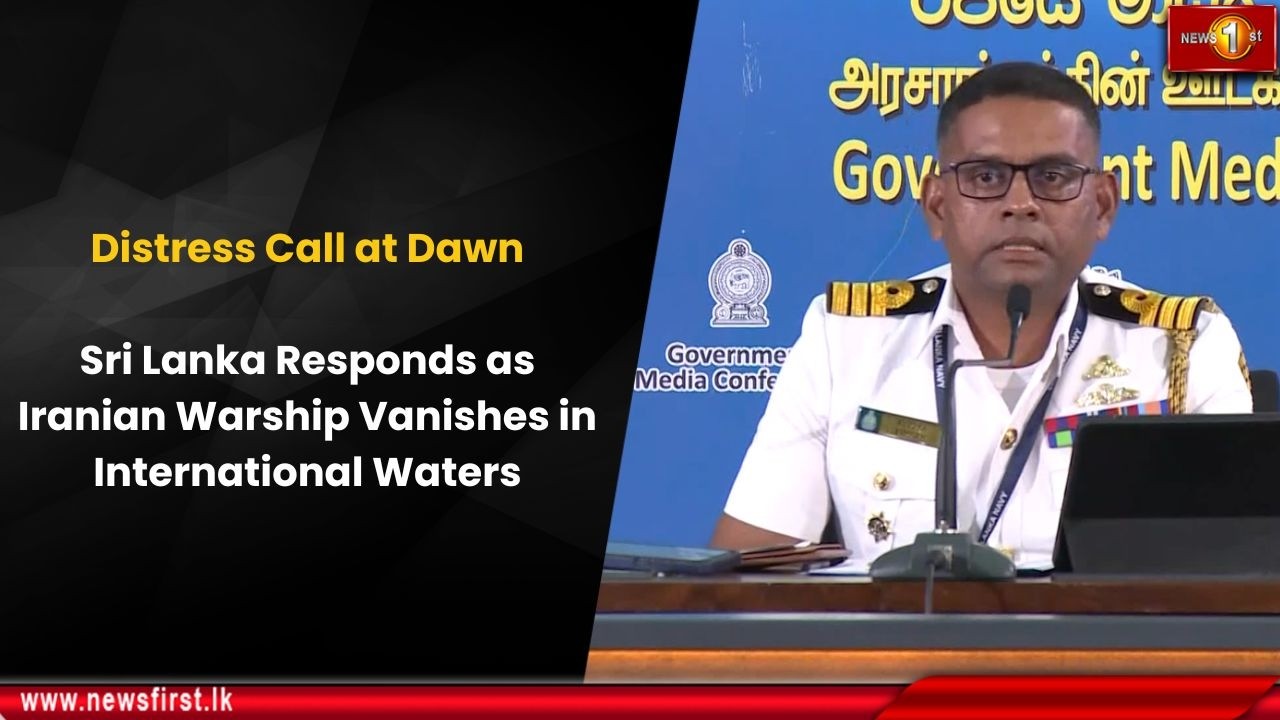 Distress Call at Dawn: Sri Lanka Responds as Iranian Warship Vanishes in International Waters