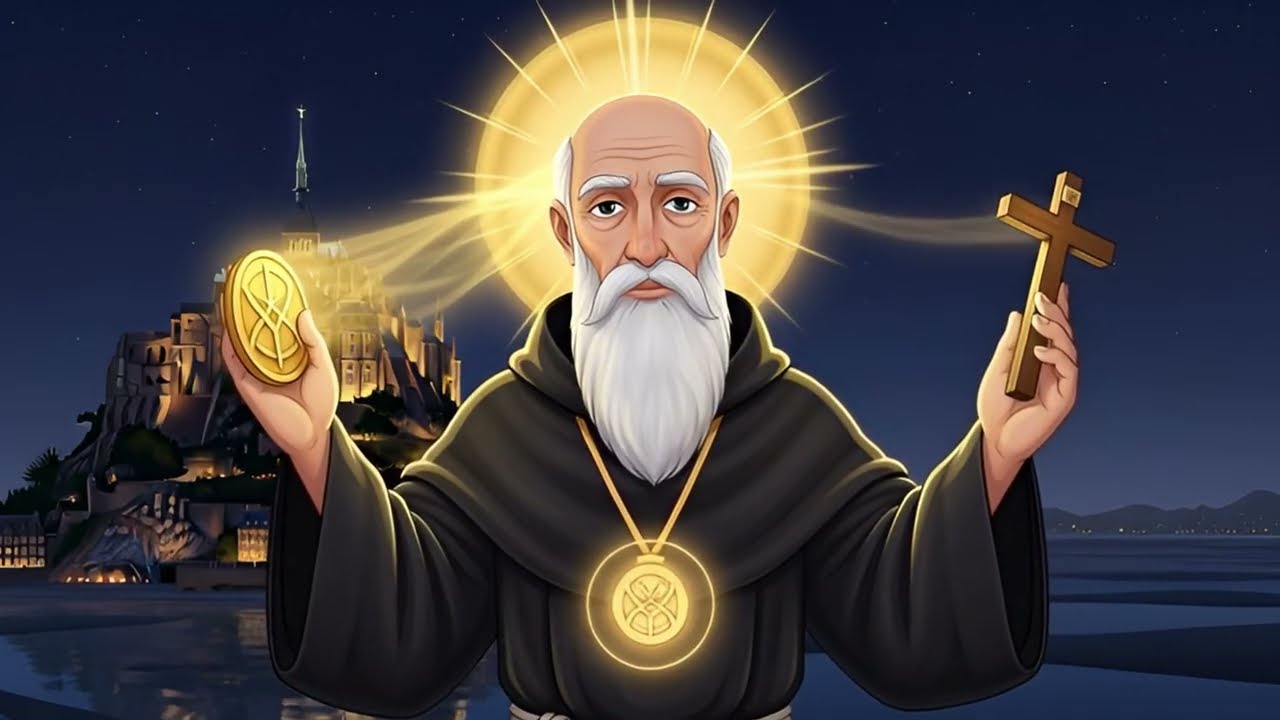 Prière des 12 Paroles du 📕 Grimorio de Saint Benoît Qui attire des MIRACLES en 3 JOURS
