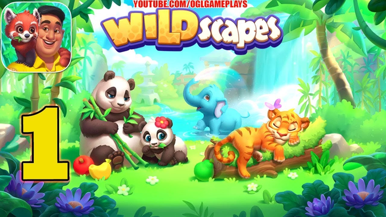 WILDSCAPES By Playrix iOS Gameplay Walkthrough Part 1
