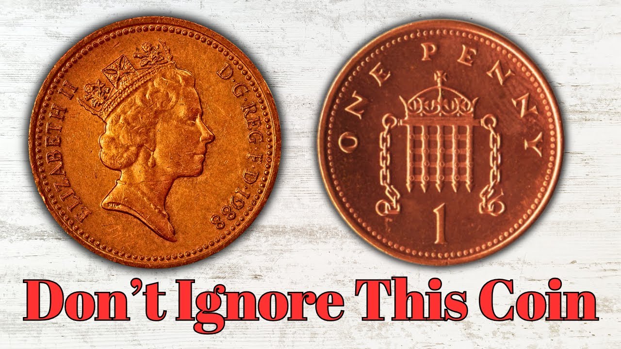 1988 One Penny Coin Worth Money? | Rare UK Coin Value Explained | Historic Coin