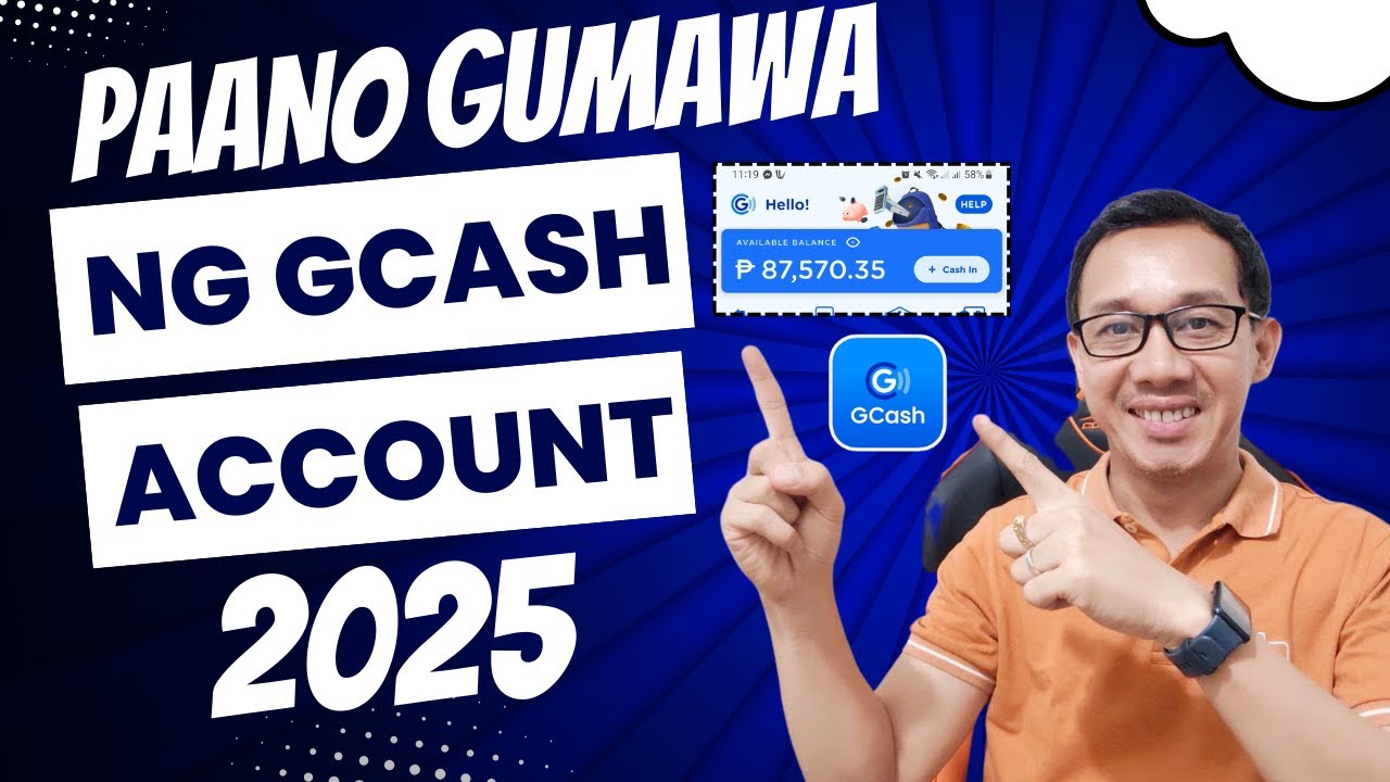 PAANO GUMAWA NG GCASH ACCOUNT 2025 STEP BY STEP TUTORIAL