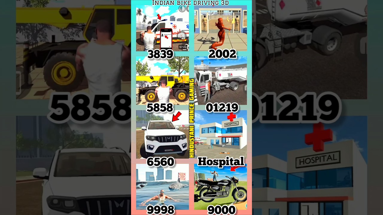 New Ambulance + Oil Tank + Giant Splendor + Ocean + All RGS TOOl Cheat code😱 (Part 273) #shorts #op