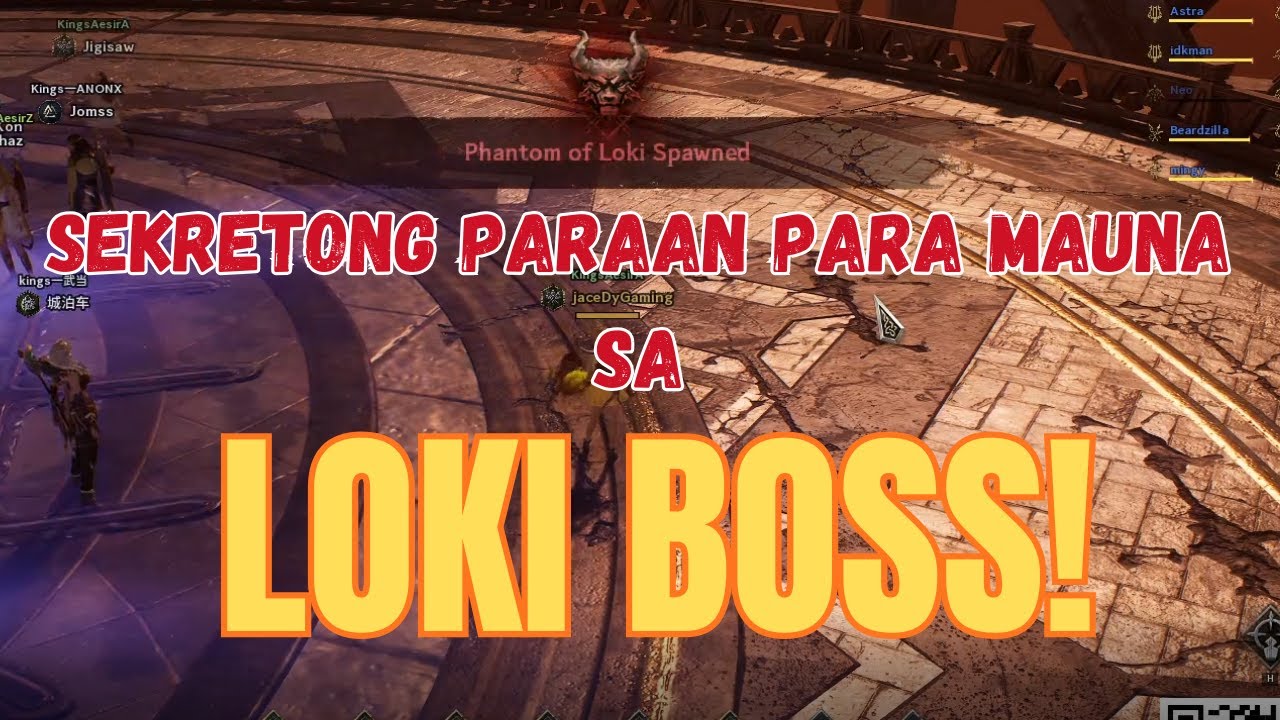 Legend of Ymir: Sekretong Paraan para Mauna sa Loki Boss!