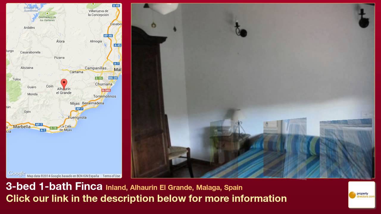 3-bed 1-bath Finca to Rent in Inland, Alhaurin El Grande, Malaga, Spain