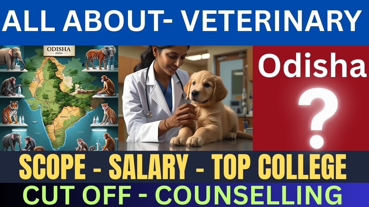 👉All about Veterinary in Odisha 2025 | OUAT, VCI Counselling & NEET Cutoff | BVSc Admission Guide
