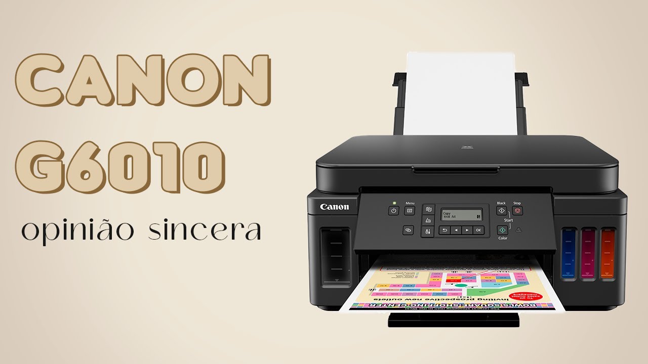 Opinião sincera CANON G6010