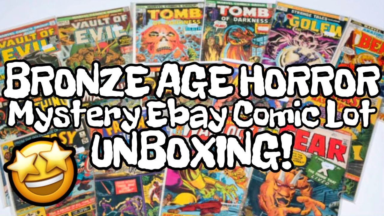 BRONZE AGE HORROR - MYSTERY EBAY COMIC LOT UNBOXING! 🤩