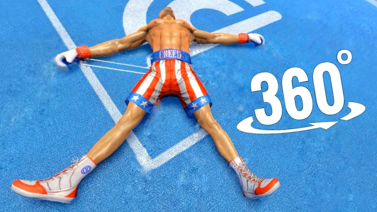 VR 360 Video Boxing Rocky's Creed Rise to Glory 3D Game Oculus Quest 2