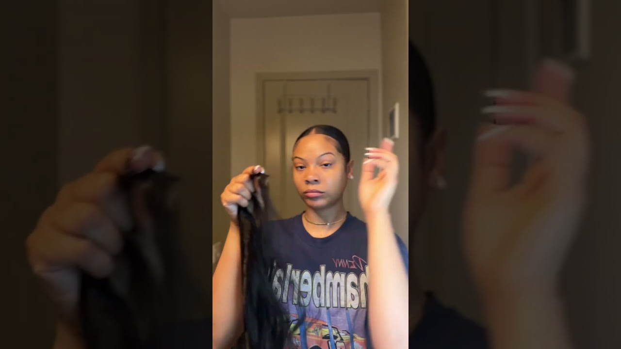 glueless ponytail tutorial! #valentinesday #ponytailstyles #ponytailtutorial