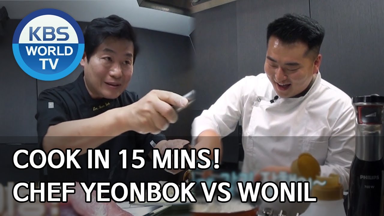 Cook in 15 mins! Chef Yeonbok VS Wonil [Stars' Top Recipe at Fun-Staurant/ENG, IND/2020.05.05]
