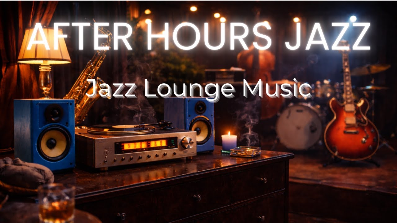 Sophisticated Jazz Bar | Late Night Vinyl Records & Smooth Saxophone