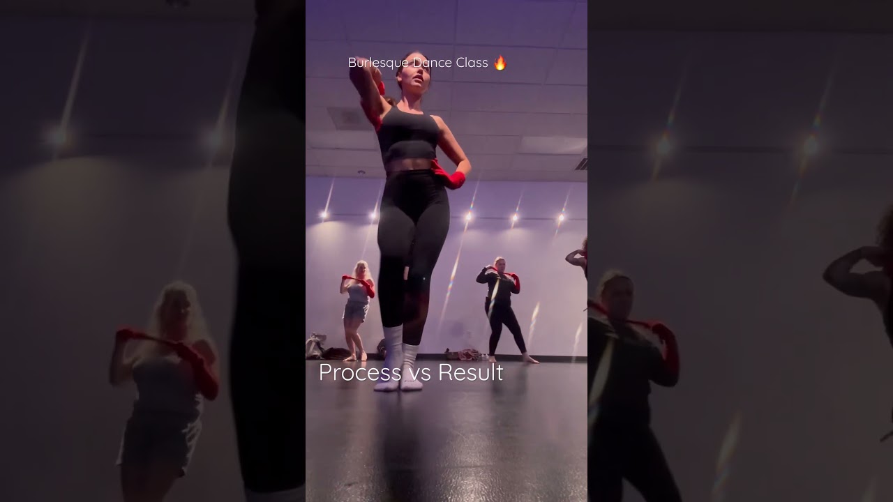 Come with me to my Burlesque Dance Class 🔥 #dance #fitness #shorts