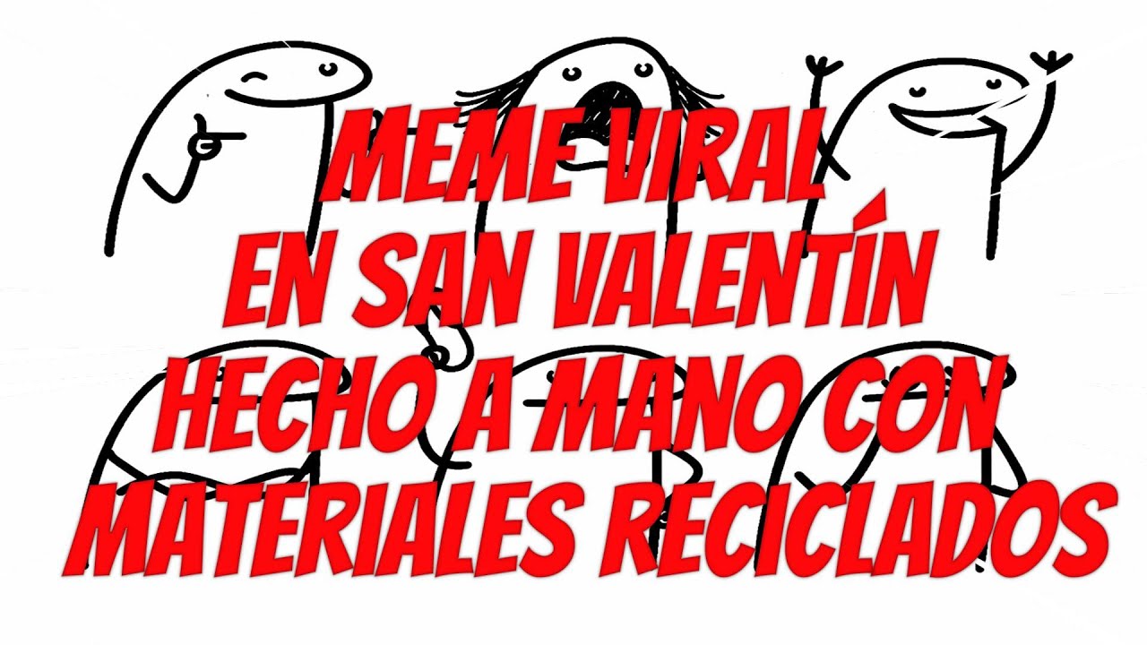 MEME VIRAL en San Valentín hecho a mano #shorts #meme #sanvalentin #manualidades #diy