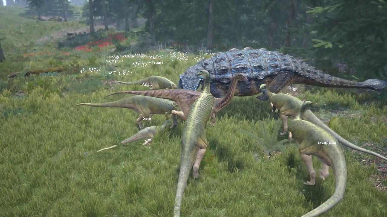 Life in a Dryo MEGA Herd! - Isla Nycta Survival - The Isle