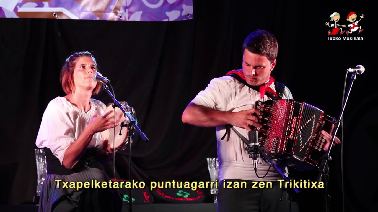 201707080801 Xabier Etxaniz eta Ainara Saizar, Trikitilari Helduen I  Txapelketan Markinan