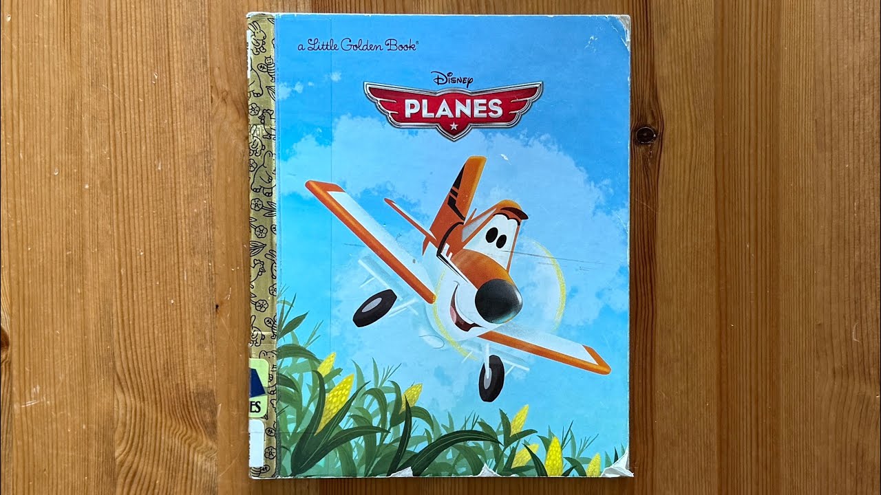 Ash reads Disney Planes Little Golden Book (Disney Planes) by Klay Hall illustrated by Jason Hand
