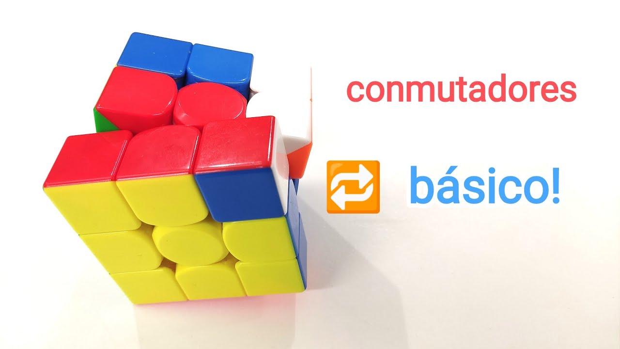 🔁 Conmutadores en cubos de rubik. Concepto Básico.